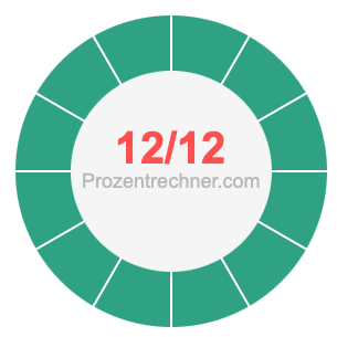12/12 bruch