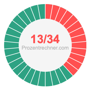 13/34 bruch