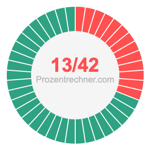 13/42 bruch