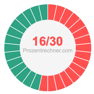 16/30 bruch
