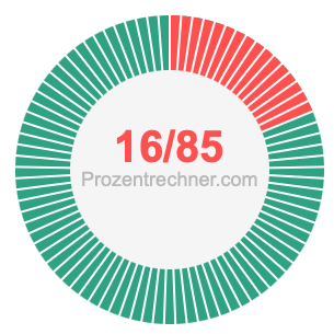 16/85 bruch