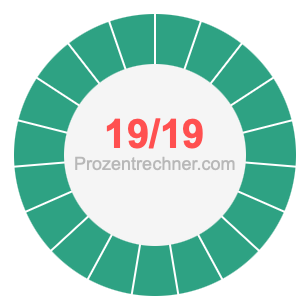 19/19 bruch