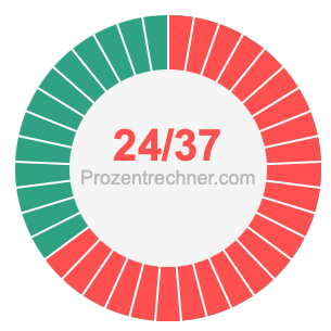 24/37 bruch