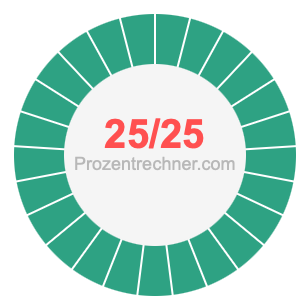 25/25 bruch