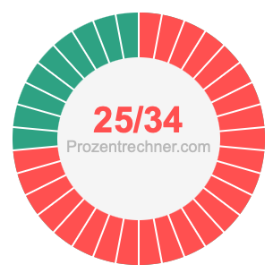 25/34 bruch