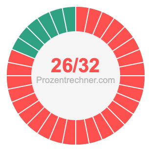 26/32 bruch