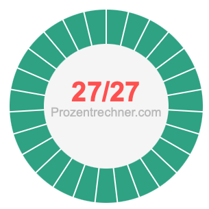27/27 bruch