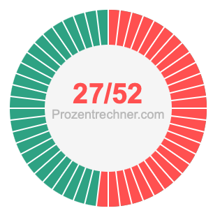 27/52 bruch