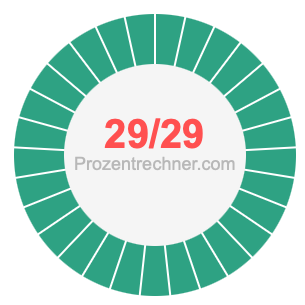 29/29 bruch