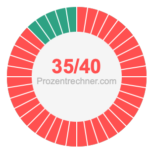 35/40 bruch