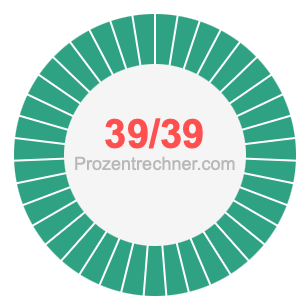 39/39 bruch