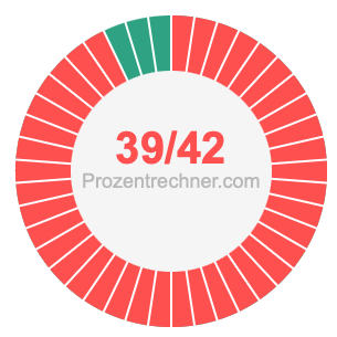 39/42 bruch