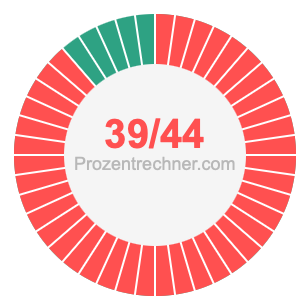 39/44 bruch