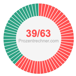 39/63 bruch