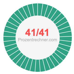 41/41 bruch