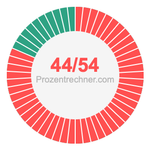 44/54 bruch