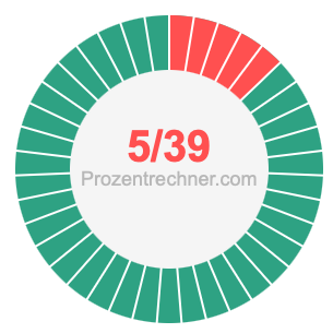 5/39 bruch