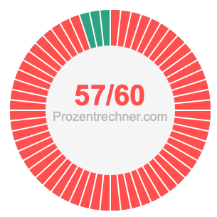 57/60 bruch