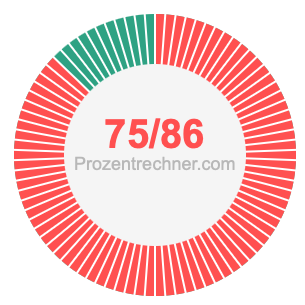 75/86 bruch